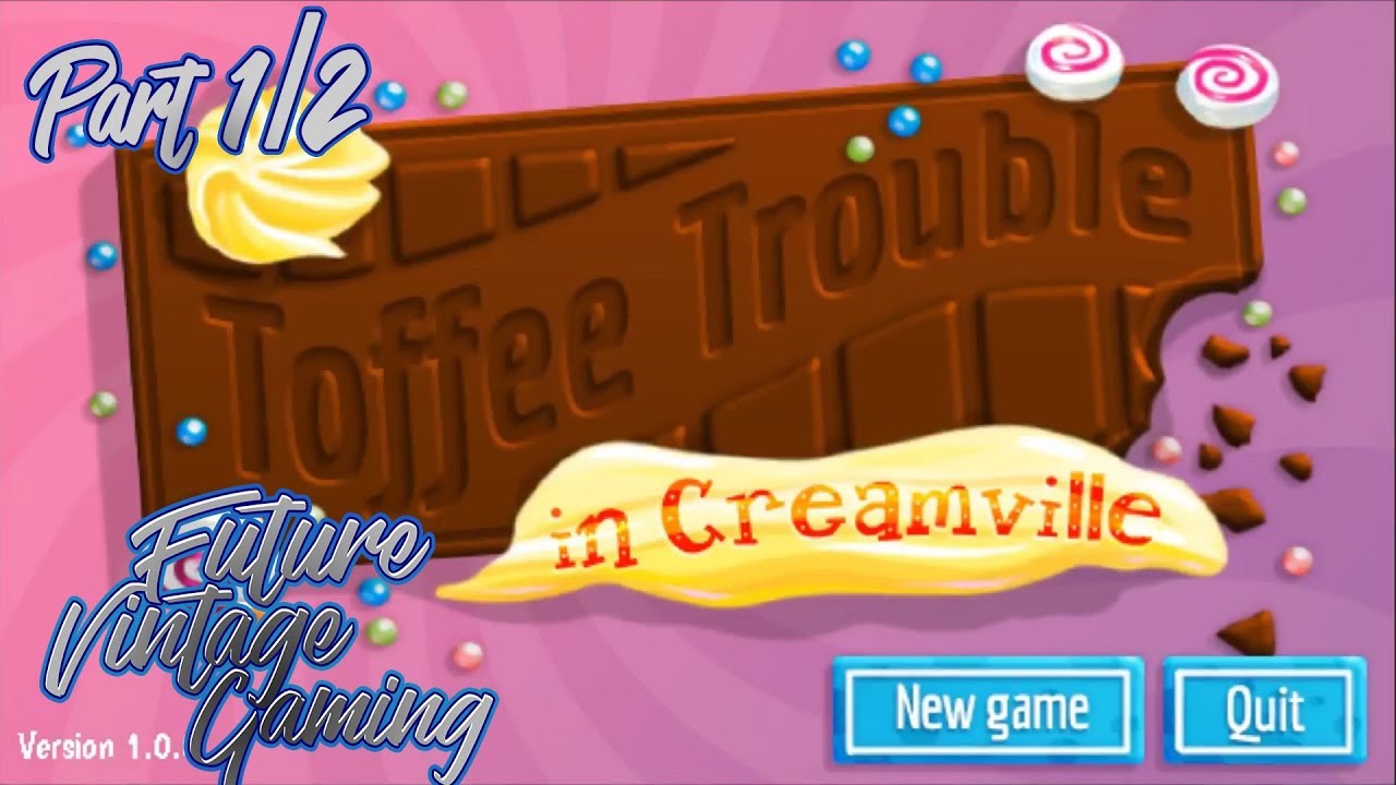 Toffee Trouble in Creamville ~ Part 1 / 2 (AGS) Free Candy Pixel Art Point and Click Adventure Game