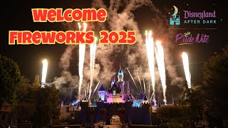 Pride Nite 2025 Disneyland  - Welcome Fireworks