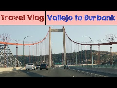 (4K) Travel Vlog — Vallejo to Burbank (Return Trip)
