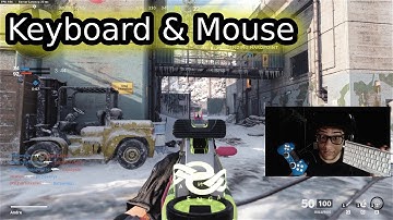 First time using keyboard an mouse on Cold War