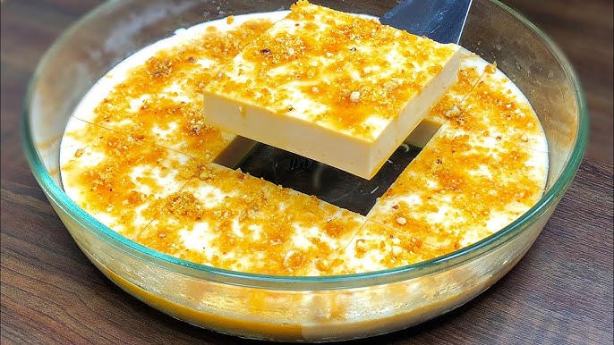 Caramel Cheese Pudding || ചൈന ഗ്രാസും ജലാറ്റിനും വേണ്ട || Anu's Kitchen - Desi Cooking Recipes