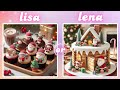 ☃️ Lisa or Lena • Christmas edition🎄 #lisaorlena#lisaandlena#lisalena#lena#lisa#viralvideo#trending