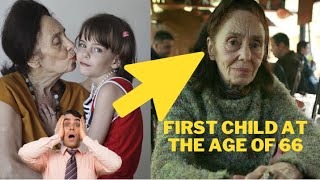 Mother welcomed her first child at the age of 66