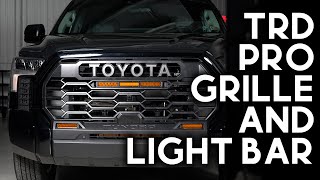 Tundra TRD PRO Grille And Light Bar | Step By Step Installation