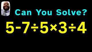 Try Solving This Tricky 6th Grade Math Expression!