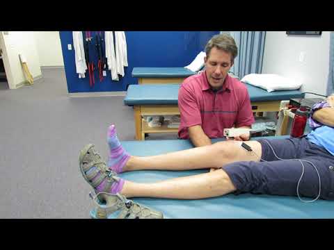 Quadriceps contraction with