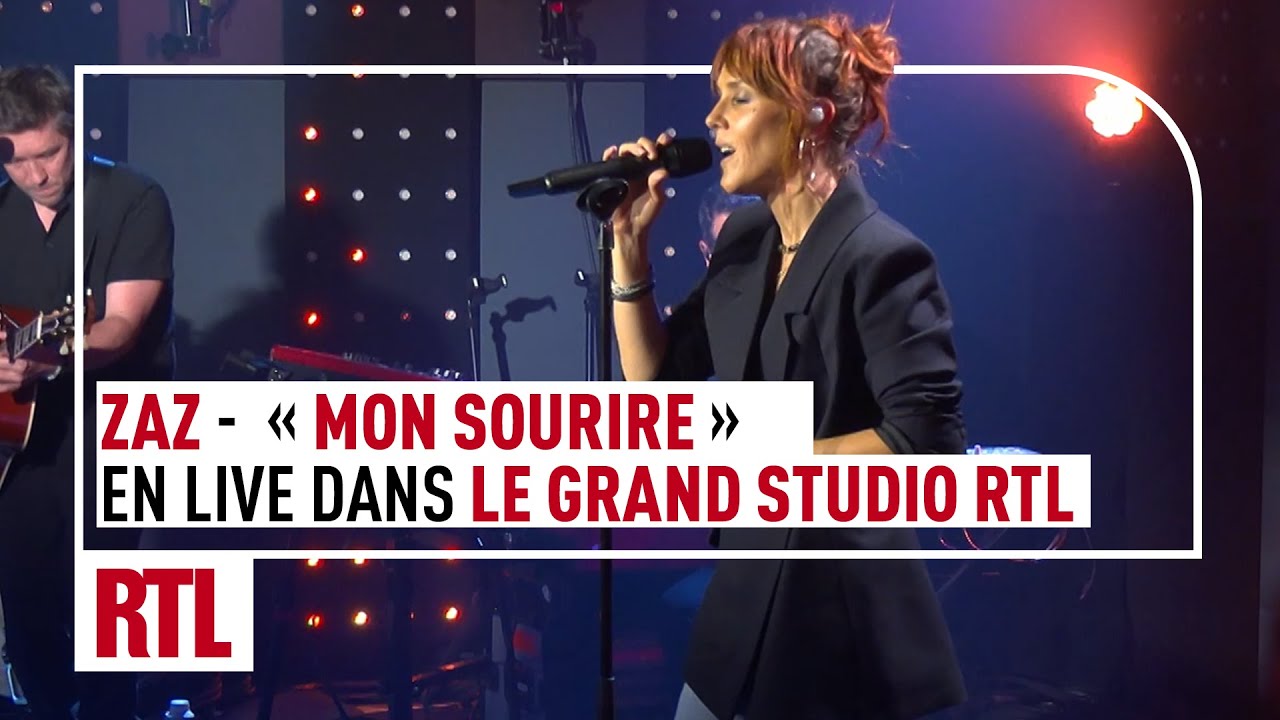 Zaz - Mon sourire (Live) Le Grand Studio RTL