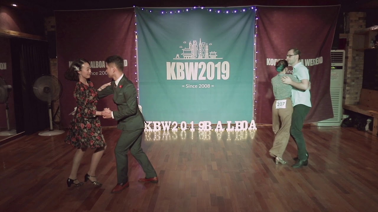 KBW2019 : Amateur Strictly - Sangil Ji/ Kimda vs Celine/ Alex Kronrod