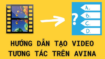 Avina Authoring Tools - Hướng dẫn tạo video tương tác