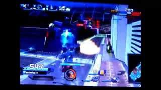 Ps3 game GUNDAM BATTLE OPERATION NEXT Beta Test Day 1 Gundam Extreme Testing