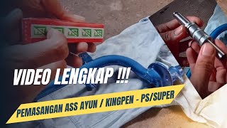 CARA PASANG AS AYUN VESPA PS/SUPER (KINGPEN) SECARA LENGKAP