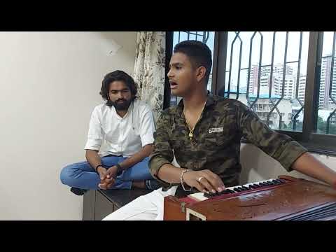 Anil Nagori Singing at Ustad Ghulam Mustafa Khan Sahab's Home Qadir Mustafa Khan Sahab Listening