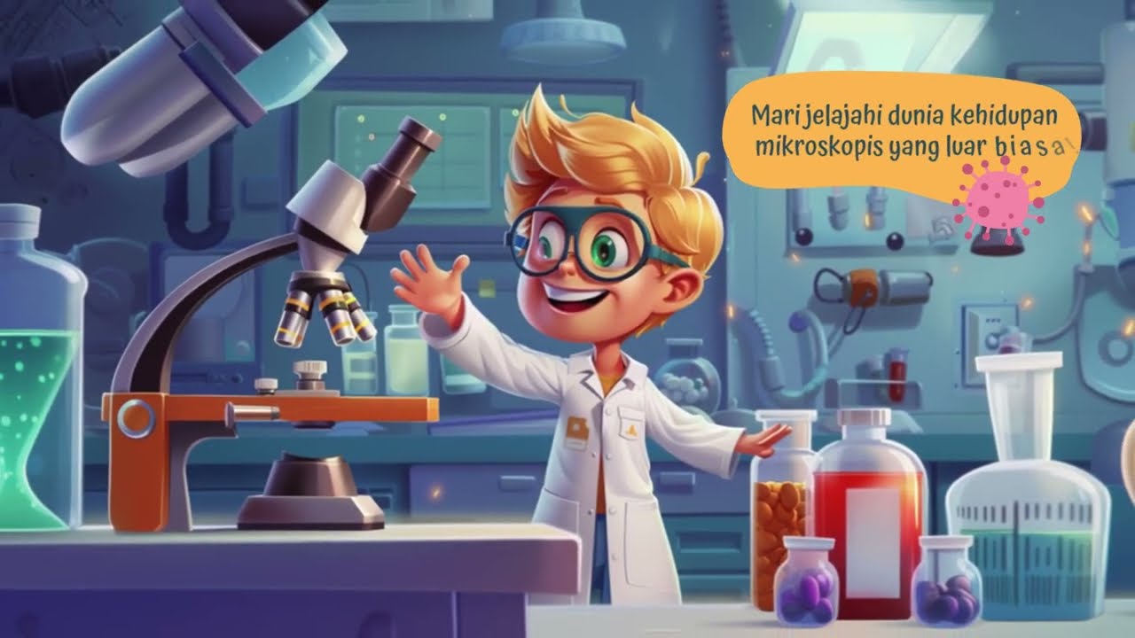 Edukasi Anak - 83.  Dunia Makhluk Kecil yang Menakjubkan   Menjelajahi Kehidupan Mikroskopis