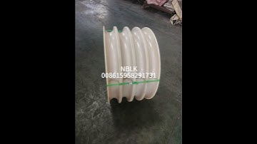 660X110mm Pilot Bundled Conductor Stringing Blocks For Transmission Line