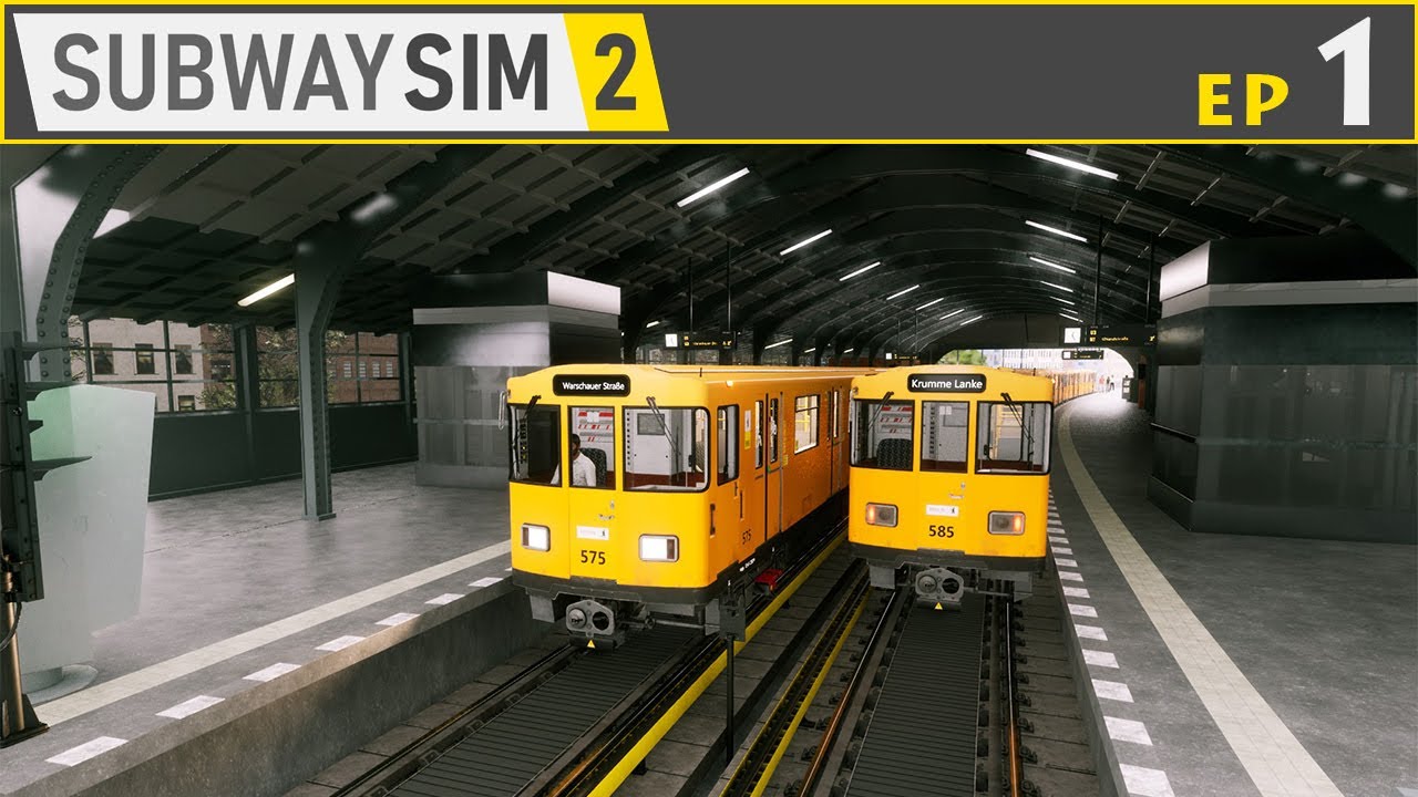 [Subway Sim 2] ep1 - Stotternd geht es durch Berlin