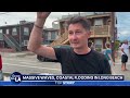 Massive waves, coastal flooding hit Long Beach
