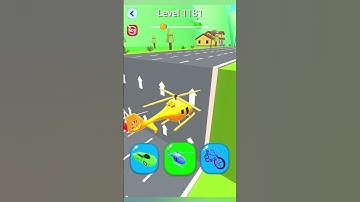 Shape shifting2 game level #1181    hyper casual game #shapeshifting  #gameplay #gaming #shortvideo