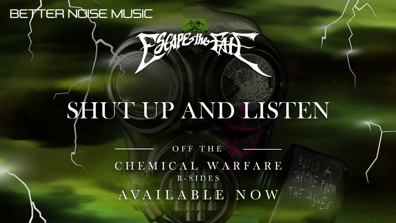 Escape The Fate - Shut Up And Listen (Official Audio)