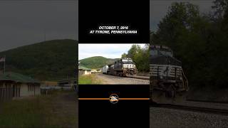 Norfolk Southern Work Train - Tyrone, PA #Trains #Railfan #Railway