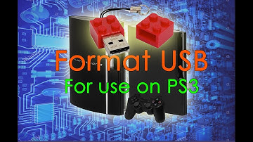 How to Format USB Drive for PS3