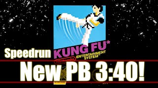 Kung Fu Speedrun 3:40 (New PB) | NES Speedruns