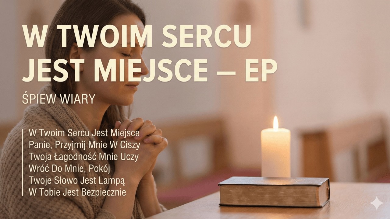 ŚPIEW WIARY — W Twoim Sercu Jest Miejsce | EP (6 Hymnów) | Cicha Modlitwa • Pokój • Słowo