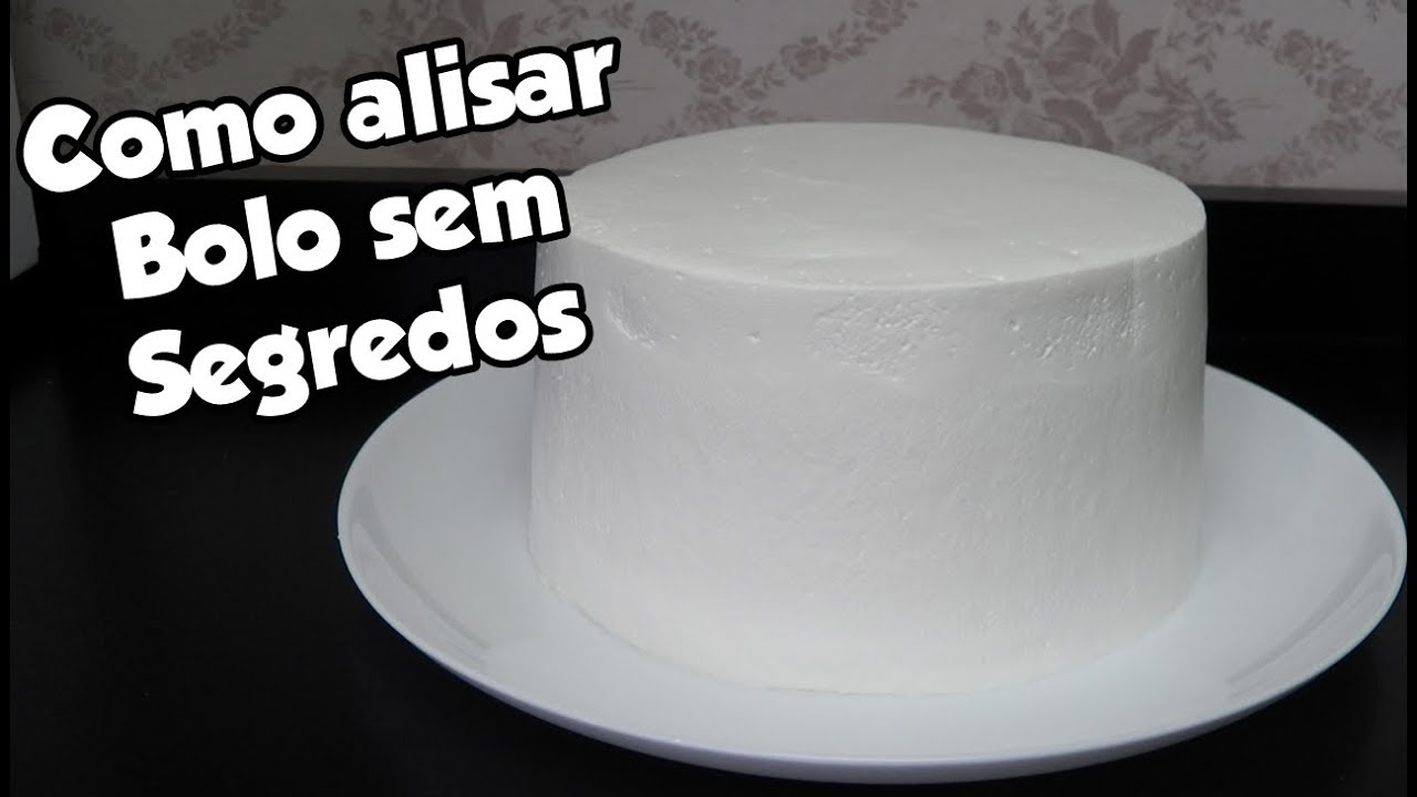COMO ALISAR BOLO SEM SEGREDOS - DICA PARA INICIANTES - Bru na Cozinha