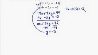 A17.8 Solving Systems of Equations by Elimination