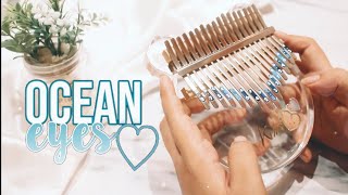 Billie Eilish - Ocean Eyes | Kalimba Cover with Tabs \& Lyrics ♡