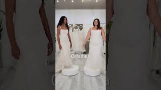 Same Wedding Dress Different Figures!