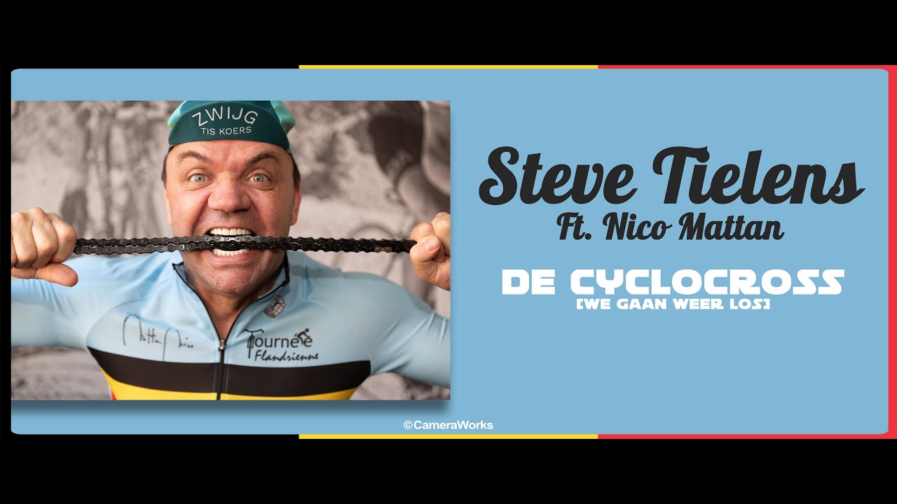 Steve Tielens Ft. Nico Mattan - De Cyclocross [We Gaan Weer Los] (Ultra HD 4K Officiële Videoclip)