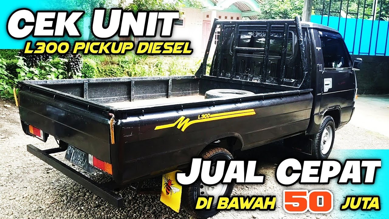 Cek unit Mitsubishi L300 Pickup Disel Jual Cepat Di Bawah 50 Juta