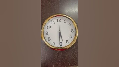 Sweep wall clock