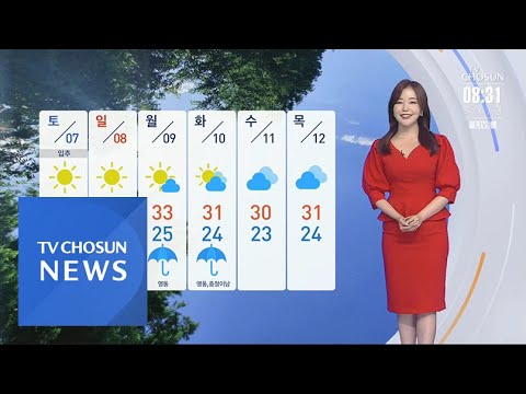 [날씨] 서울 한낮 34도…전국 폭염경보에 곳곳 소나기