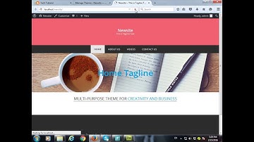 WordPress Tutorial - How to create a Bootstrap WordPress Theme  - Step 1