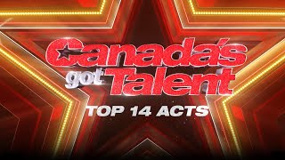 MEET THE TOP 14 ACTS | Canada&#39;s Got Talent 2024