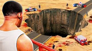 What LEFT This GIANT HOLE in GTA 5?!