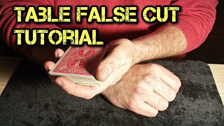 Table False Cut Tutorial