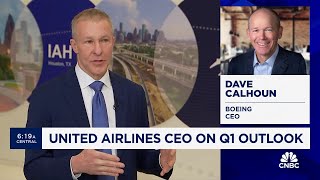 United Airlines CEO: Boeing's 737 Max9 grounding is 'the straw that broke the camel's back' for us