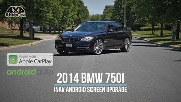 INAV 10.25" Android screen BMW 7 Series F01/F02/F03/F04 backup camera Apple CarPlay Android Auto