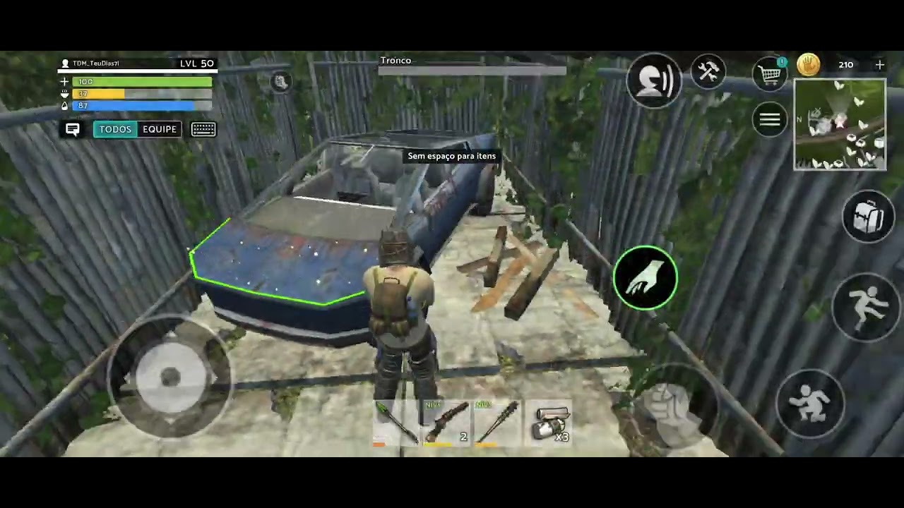 Tomorrow ( Farmando no bosque verde) jogando fácil....