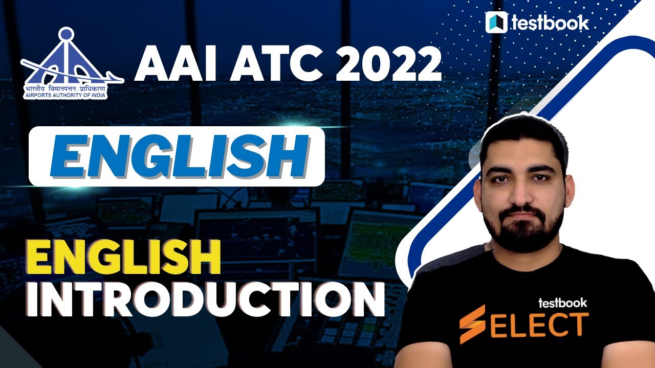 AAI ATC English Lectures 2022 | English Introduction | Vijay Dhamu Sir