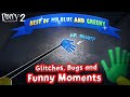 Poppy Playtime Best Of Mr Blue And Greeny Glitches Bugs And Funny Moments