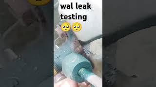 Panasonic split ac outdoor service wall leakage|| leakage testing|| #shorts #split