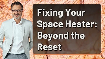 Fixing Your Space Heater: Beyond the Reset