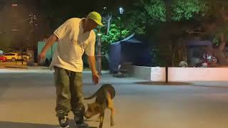 Plaza machali rollerblading