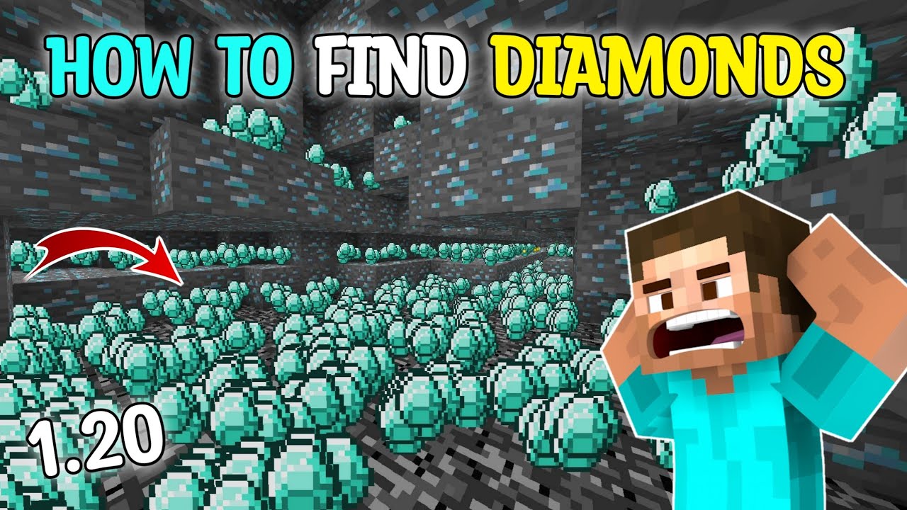How to find diamonds in minecraft 1 20 where to find diamonds in