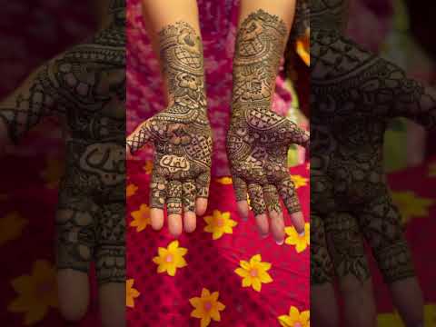 Bridal mehendi design #bridalmehendi #flowermehendidesign #2026 #viralvideo #shorts #subscribe