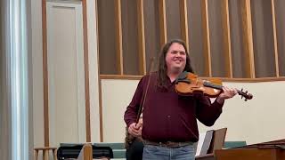 Andy’s recital