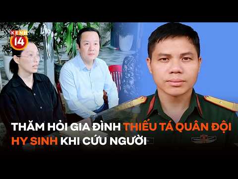 Hung Yen Provincial Party Secretary visits family of Army Major who died saving lives #Kenh14News...